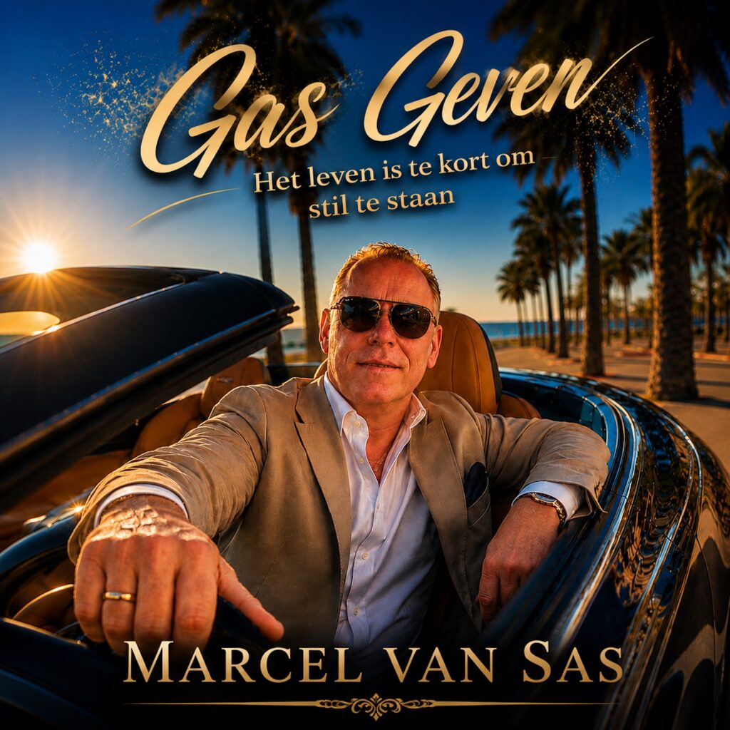 Albumhoes van Marcel van Sas – Gas geven